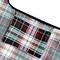 Wrapables Large Foldable Tote Nylon Reusable Grocery Bags, Red Plaid